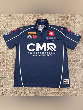 Epic Racewear Toyota TRD NHRA Racing Pit Crew Polo Jersey Shirt Size XL